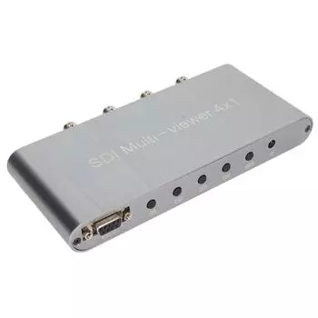SDI Multi Viewer 4 SDI в 1 HD Мультимедийный Интерфейс Выход 1080p 4 Режима Просмотра Quad Screen US Plug