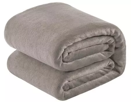 SE Half Winter Large Microfiber All Greige Blanket, Одеяло, Плед/Плечо/Детское одеяло, Пушистое, Теплый, Легкое, Можно стирать, Фланель,