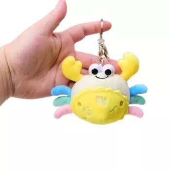 Sea Crab Toys Interactive Stuffed Animals Ocean Animal Plush Toy Sea Crab Plush Toys Padded Toy Style D 10cm