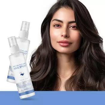 Sea Curl Стайлинг-спрей для волос для мужчин и женщин, текстурирующий спрей, спрей для придания объема, спрей для укладки волос, 100 мл One size белый