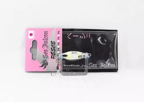 Sea Falcon Metal Jig Pesce 10 грамм 04 Серебряная зебра (1528)