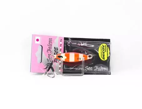 Sea Falcon Metal Jig Pesce 30 грамм 07 Pink Orange Zebra Glow (1870 г.)
