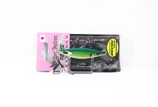 Sea Falcon Metal Jig Pesce 50 грамм 01 Зеленое золото RU (1153)