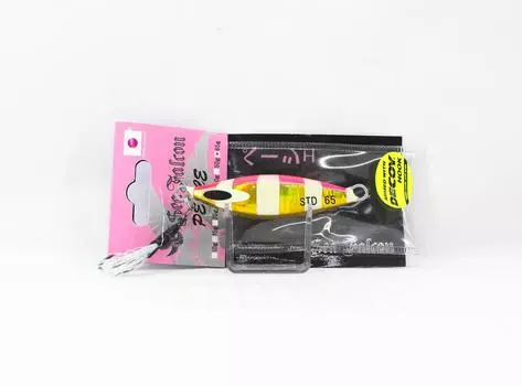 Sea Falcon Metal Jig Pesce 65 грамм 08 Розовое золото Zebra Glow (2211)