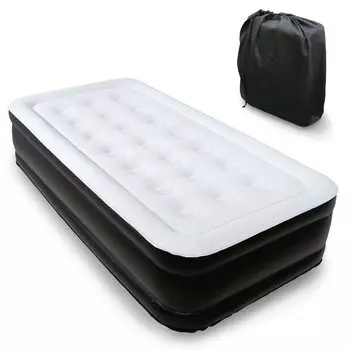 Sea Gull Air Bed Single Size Матрас Air Mat Белый Черный Электрический Насос Кровать Кемпинг Товары Для Предотвращения Стихийных Бедствий Простая Кровать Для Гостей Компактный