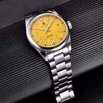 SEA KNIGHT Мужские дайверские часы из нержавеющей стали, винтажные модные спортивные автоматические часы с сапфировым стеклом, 200 м, водонепроницаемые, японские механические часы NH35