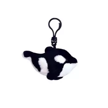 Sea Otter Aquarium Plushies Pendant Penguin Polar Bear Keychain Backpack Decor Killer Whale