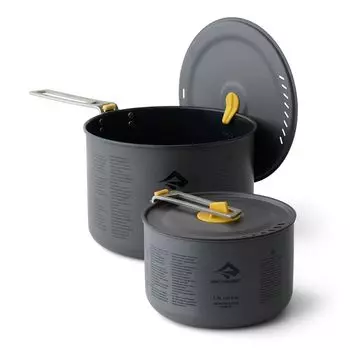 SEA TO SUMMIT Frontier UL Two Pot Set 3L [2P] 1.3L & серый