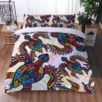 Sea Turtle Duvet Cover Twin/Full/Queen/King 3D Seaworld Quilt Cover Microfiber Ocean Theme Bedding Set for Kids Boys Girls Room 70x133cm 2pcs