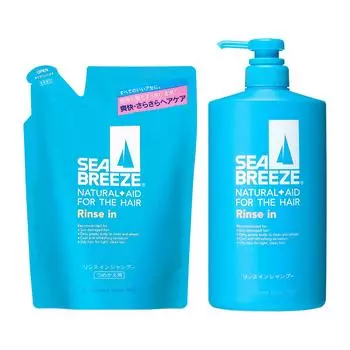 SEABREEZE Кондиционер-шампунь 600 мл Сменный блок 400 мл +