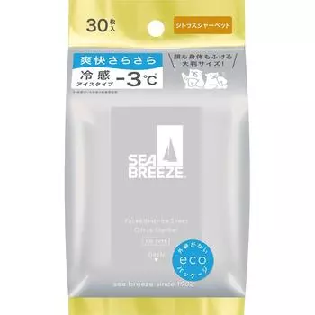 SEABRISE FINE TO DY BEE BEE FACE BODY ICE SHEET N ЦИТРУСОВЫЙ ШЕРВЕТ 30 листов