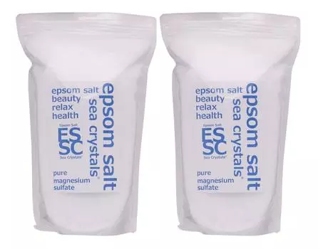 seacrystals соль Эпсома 8 кг (4кгX2)