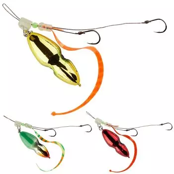 SEAFUN Thai Mule Lead Type Head Set of 3 60g 80g 100g Морской лещ Лава Красный морской лещ Синяя рыба Ставрида Морской окунь Поводок Тип Арахис