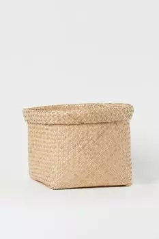 Seagrass storage basket