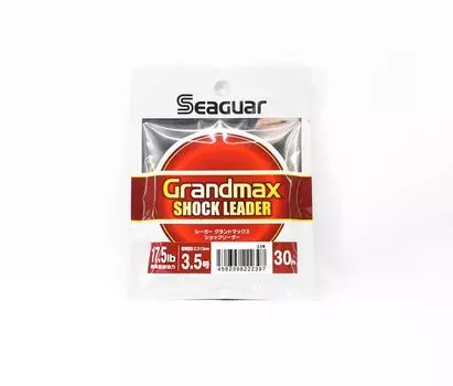 Seaguar Fluorocarbon Grand Max Shock Leader 30m 3.5-17.5lb-0.31mm (2397) чистый