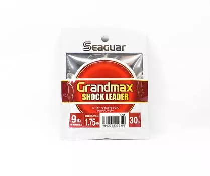 Seaguar Fluorocarbon Grand Max Shock Leader 30m 1.75-9lb-0.22mm (2359) чистый