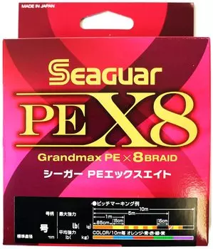 Seaguar Леска Плетёная леска Seaguar PE X8 Рыболовная плетёная леска 400м 5 78lb Мульти Нет. (35,4 кг)