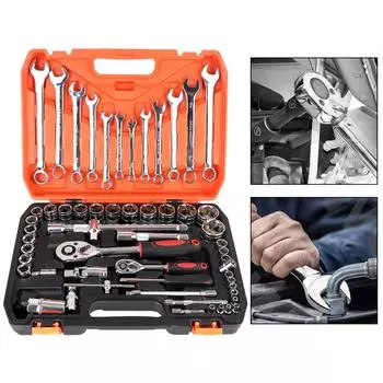 Seal Driver Installer Mechanical Socket Wrench Wheel Bearing Car Repair Kit 61 Pcs/Set Remover Automotive Tools Hand Tool