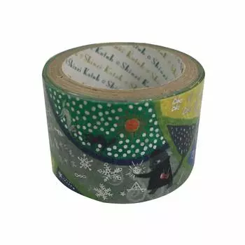 Sealdo Сделано в Японии с фольгой Kenji Miyazawa Ame Nimo Makezu Блестящая малярная лента Ширина 27 мм Рулон 3 м ks-dt-50021