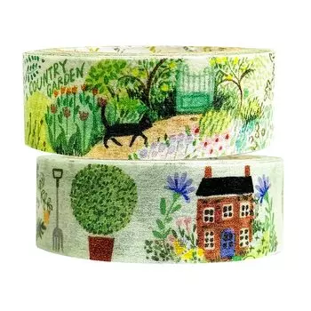 Sealdo Masking Tape Heavenly Garden Shinzi Katoh News 2 Volume Set Country/Garden ks-mt-12063
