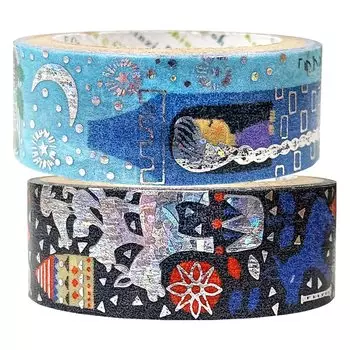 Sealdo Masking Tape Shinzi Katoh Fairy Tale Jewelry Grimm Kirapika 2 Volume Set Y1 ks-dt-20086