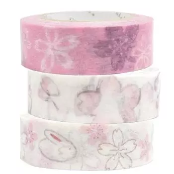 Sealdo Shinzi Katoh Iroha Washi Tape 3 Volume Set I