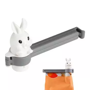 Sealing Bag Clips For Food Bunny Design Kitchen Clips With Pour Spout Snack Bag Closures Food Storage Bag Clips For Snacks CHINA