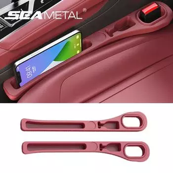 SEAMETAL 2 шт., наполнитель для автомобильного сиденья, герметичная заполняющая лента, универсальная заглушка для бокового шва Left+Right чёрный