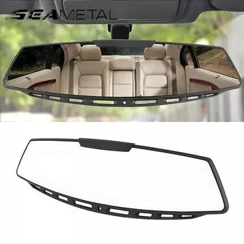 SEAMETAL 300 мм автомобильное большое поле зрения вспомогательное зеркало высокой четкости панорамное зеркало заднего вида с отражающей линзой белый