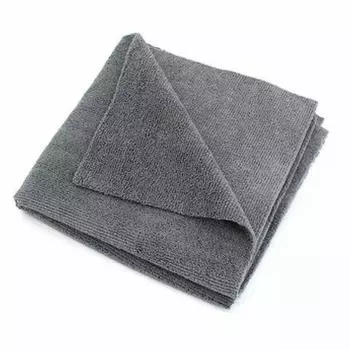 SEAMETAL 40x40cm Edgeless Microfiber Towel Super Soft Car Washing Towel Super Absorbent Auto Drying Cloth Cleaning Rag 40*40cm серый