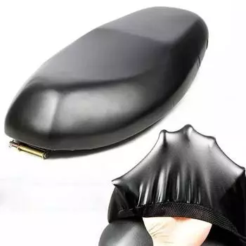 SEAMETAL Аксессуары для мотоциклов Защитное сиденье Легко моется Мягкая водонепроницаемая подушка для сиденья мотоцикла XL чёрный