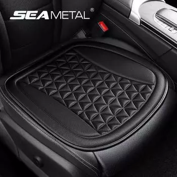 SEAMETAL дышащий тканевый чехол для автомобильного сиденья 3D треугольная подушка для авто на стул летняя подушка 1 шт. 1pc чёрный