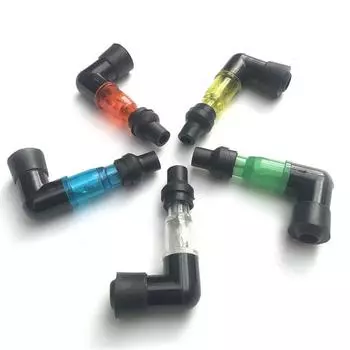 SEAMETAL колпачок свечи зажигания для мотоцикла, квадроцикла, багги, скутера, мотоцикла синий