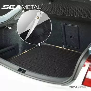 SEAMETAL коврик для багажника автомобиля противоскользящие накладки универсальные автомобильные подушки для заднего багажника ПВХ водонепроницаемые коврики для багажника автомобиля чёрный