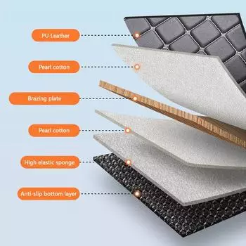 SEAMETAL коврики для сна на сиденье автомобиля, заднее сиденье, искусственная кожа, антицарапающая подушка для заднего сиденья, подушка для сна в машине, дорожная кровать для сна