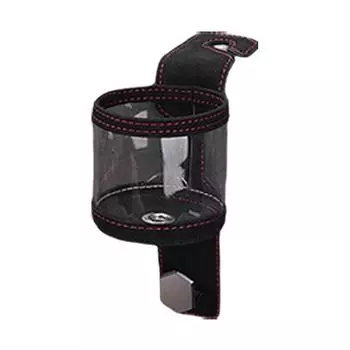 SEAMETAL Крючок на подголовник автомобиля, держатель для напитков, многофункциональные подвесные крючки на спинку сиденья автомобиля для поддержки бутылок, одинарные двойные крючки-вешалки Single Hook чёрный