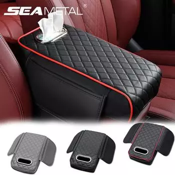 SEAMETAL подлокотник для хранения салфеток в подлокотнике с боковым карманом для хранения серый