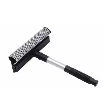 SEAMETAL Щетка для мытья окон Очиститель зеркал и стекла Т-образный скребок Двусторонняя губка-щетка Инструменты для уборки ванной комнаты и кухни 1pc