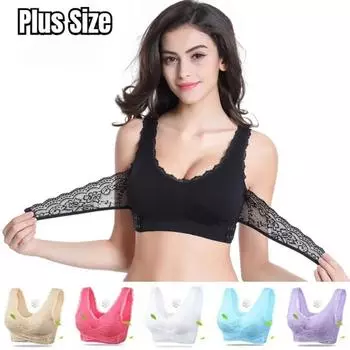 Бесшовные женские спортивные бюстгальтеры для фитнеса, спортзала, бега, нижнее белье, ударопрочный бюстгальтер S-5XL, большие размеры, сборка, без стального кольца, спортивный бюстгальтер S белый