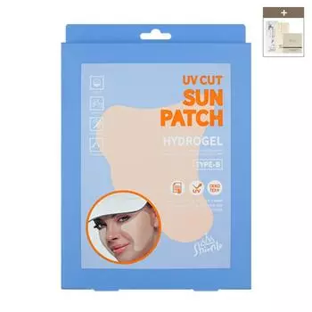 Sean Lee UV Cut Sun Patch Hydrogel (TYPE_B) (4 sheets) (+ 5 additional 1ml samples of The Who Sun Cream)