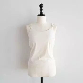 Searoom Spring/Summer Stylish Vest Cross Strap Creamy-white (delivery within 2 days) M
