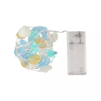 Seashell Ocean Fairy Lights Sea Animals Starfish String Lights Ocean String Light Home Indoor Conch