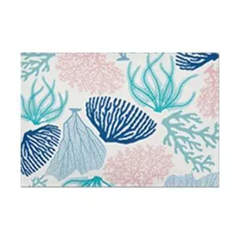 Seashells Summer Beach Placemat Heat Resistant Tableware Pad Dining Table Table Mat Kitchen Style 5