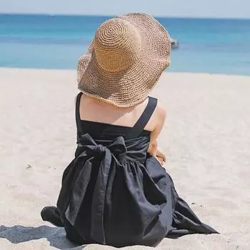 Seaside vacation straw hat women s summer sun protection big edge beach hat seaside foldable sun hat cool hat tide M56-58cm хаки