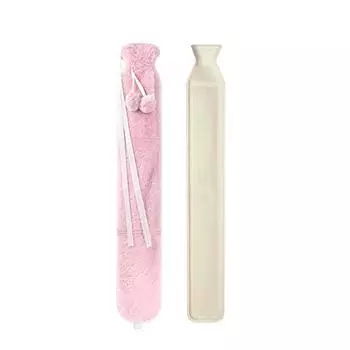 Season Long Strip Hot Water Bottle Long Strip Waist Hot Water Bottle Neck Shoulder U-shaped Hot Water Bottle Hot Compress Bag красный