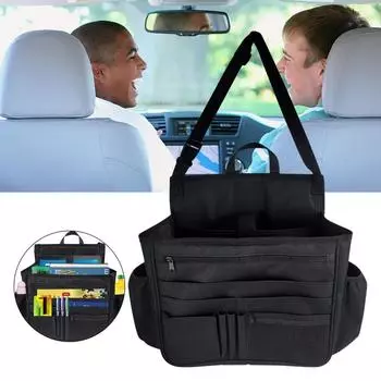 Seat Organizer For Backseat Kick Mats Backseat Organizer Multi Storage Pockets Seat Back Protectors Large Car Seat Organizer CHINA