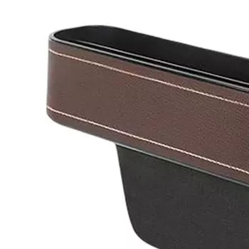 Seat Organizer Storage Box with Cup Holder for Byd Atto 3 Accessory Brown Right