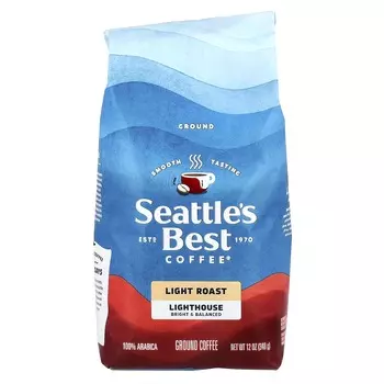 Seattle s Best Coffee, Lighthouse, Ground Coffee, Light Roast, 340g (12oz)