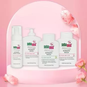 Sebamed Feminine Cleanser 4 типа, выберите 1 (пена / оригинальная / насосного типа / для 50+) Foam type feminine cleanser 150ml