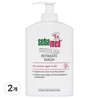 Sebamed Intimate Wash Женское очищающее средство PH3.8, 400 мл, 2 шт.